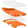 Etui Spigen Silicone Fit MAG MagSafe do  iPhone 17 Pro pomarańczowy